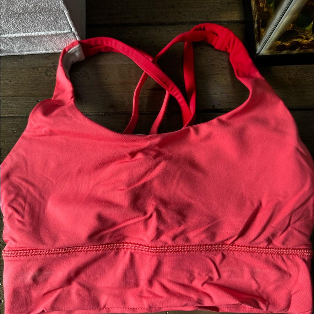 Lululemon Athletica Coral Sports Bra